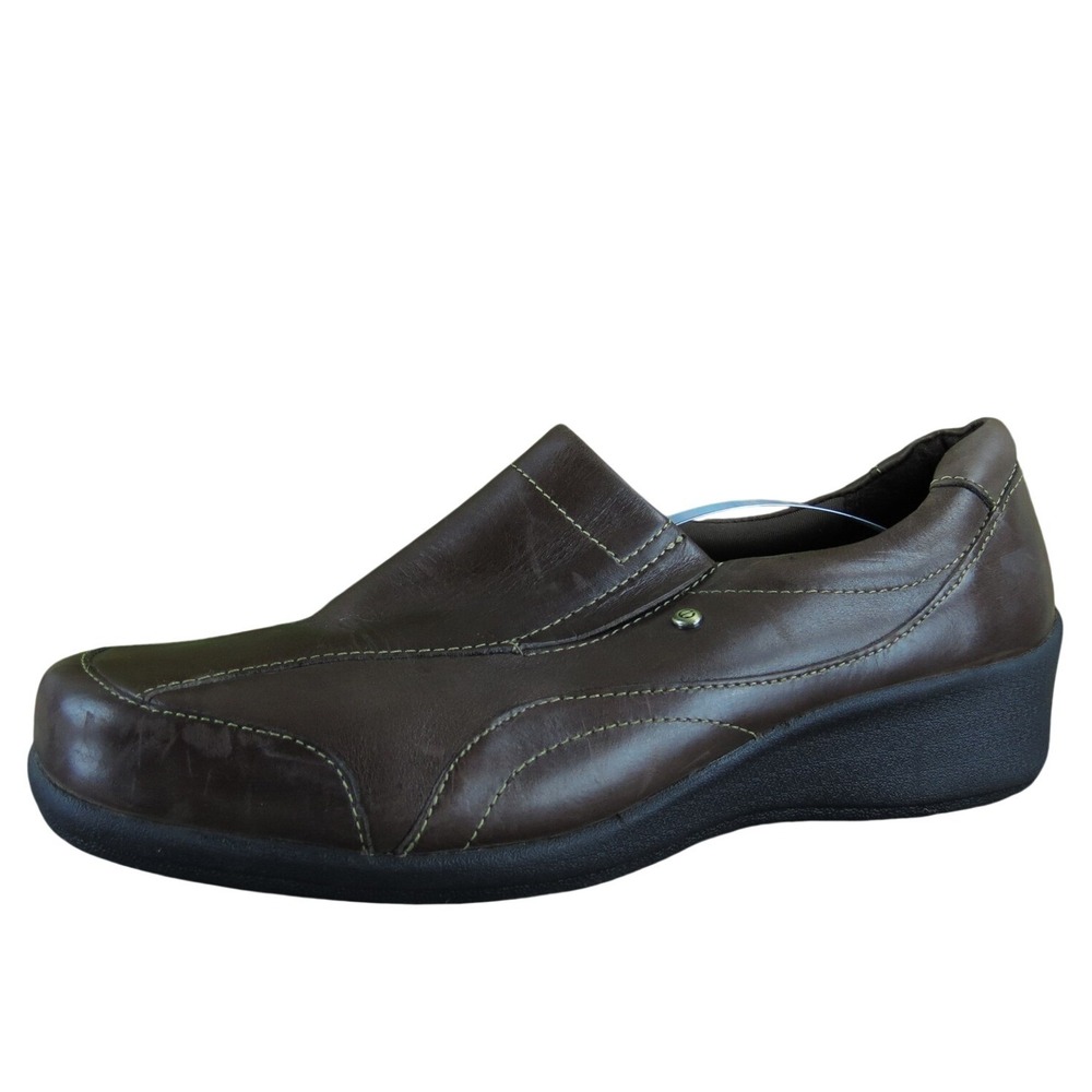 EUROStep Women Emma Clog Brown Leather Sz‎ 11 Medium Gently Used 2025